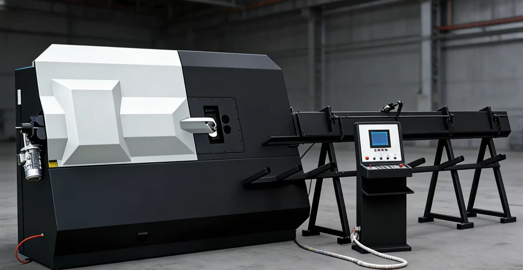 STEEL BAR STRAIGHTENING CUTTING AND  BENDING HOOP MACHINE SCBH-512